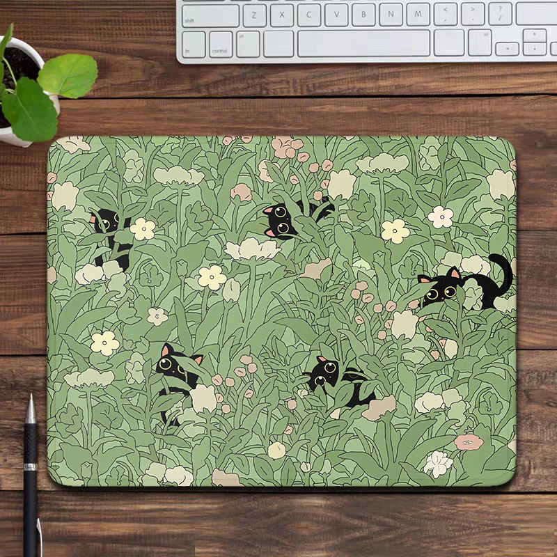 Desk Setup Accessories Aesthetic - Tapis de souris en polymère vert