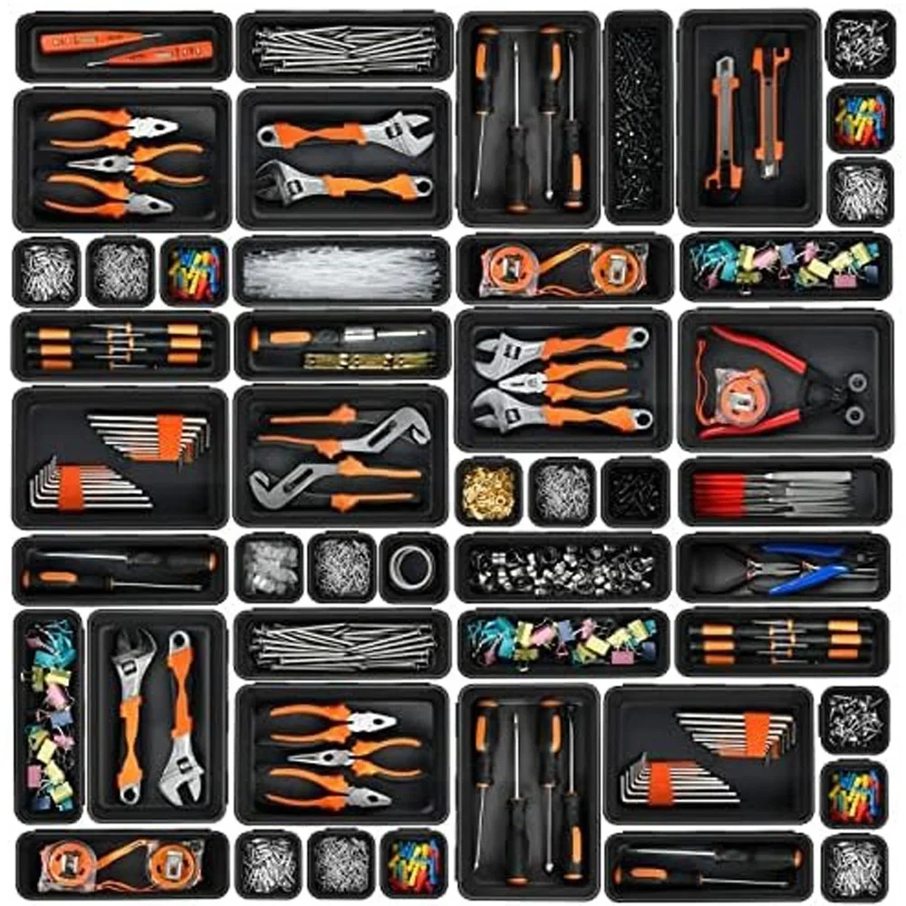 Desk Drawer Unit - Organisateurs de tiroirs de bureau, 32