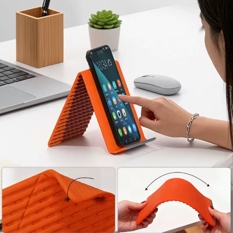 Desk Setup Table - Support de téléphone portable en silicone