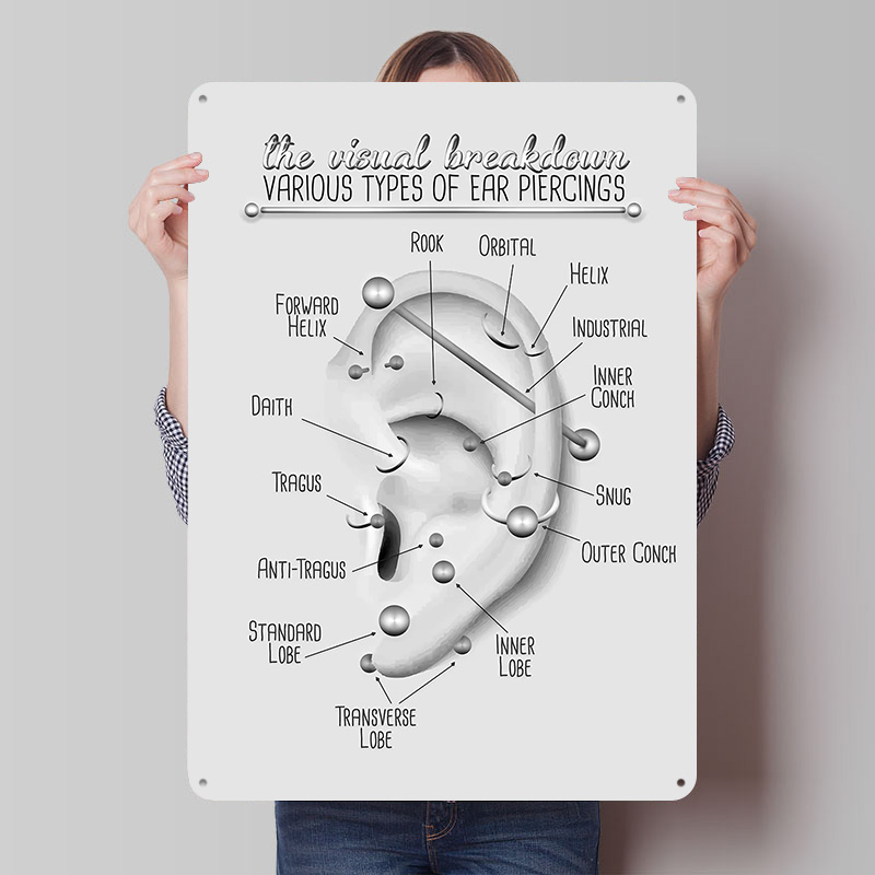 Desk Setup Poster - Affiche métallique sur le thème du