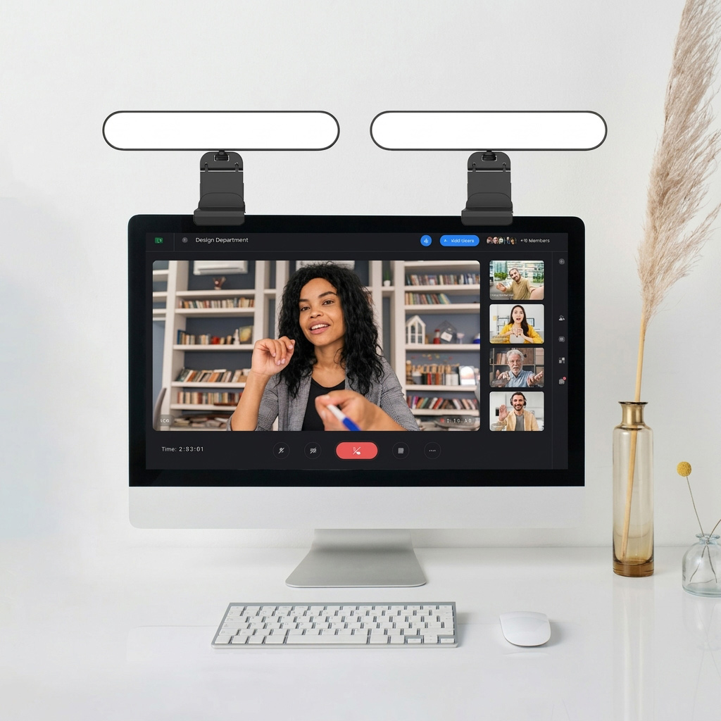 Lampe LED tactile à intensité  - Desk Setup For 2 Laptops avis et prix