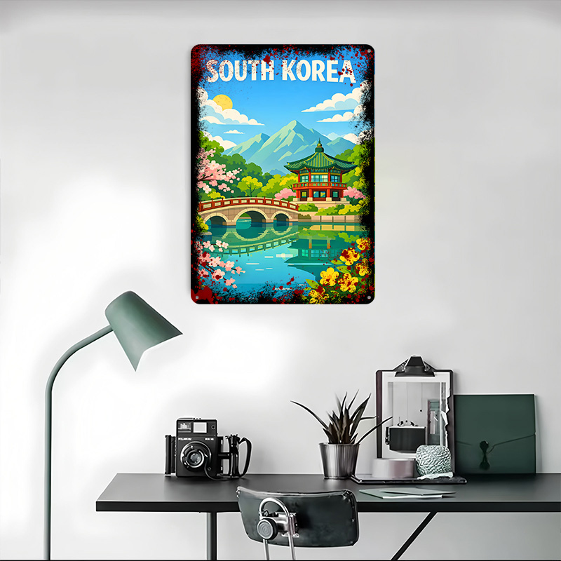 Plaque Métallique Vintage Pers - Desk Setup Poster avis et prix