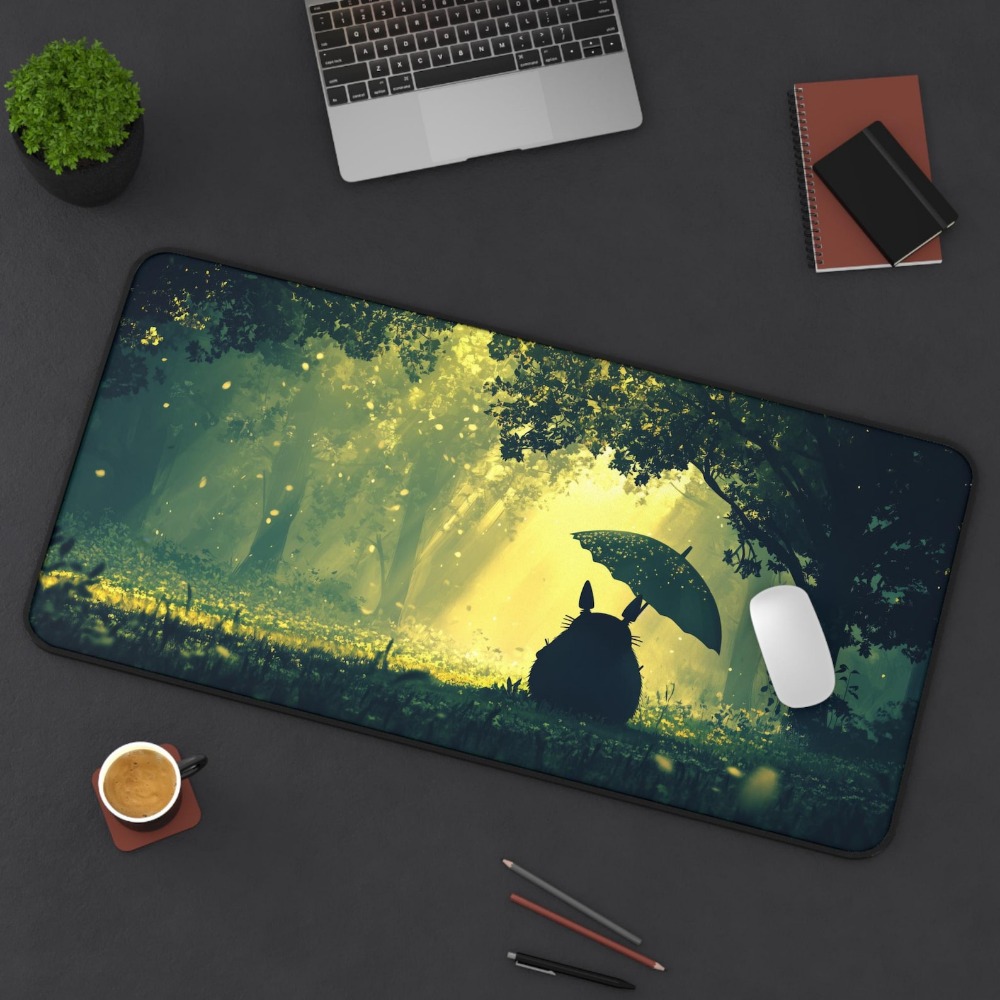 Grand tapis de bureau Totoro F - Desk Setup Aesthetic avis et prix