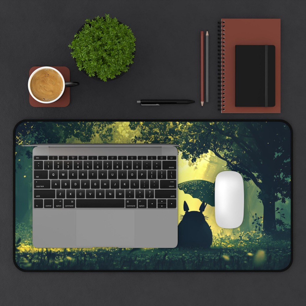 Grand tapis de bureau Totoro F - Desk Setup Aesthetic avis et prix