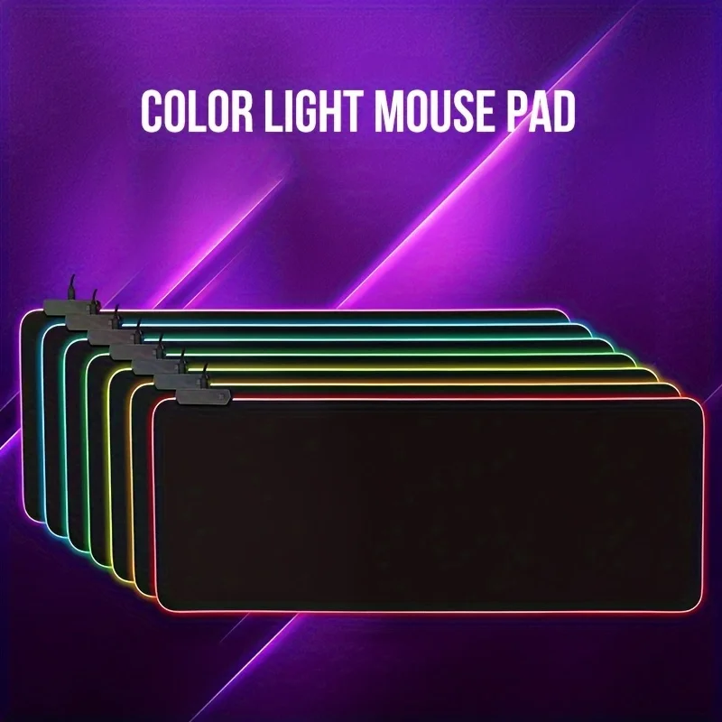 Tapis de souris lumineux LED,  - Desk Setup Accessories Aesthetic avis et prix