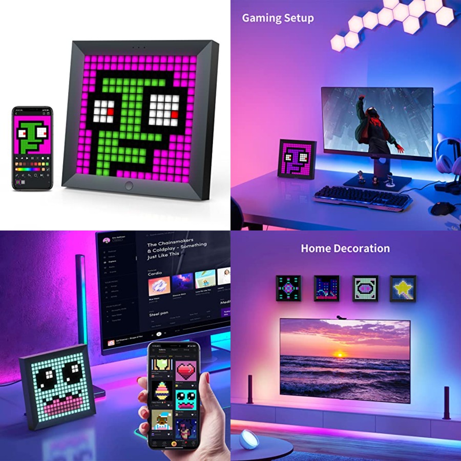 Panneau d'affichage LED à pixe - Desk Setup Light avis et prix