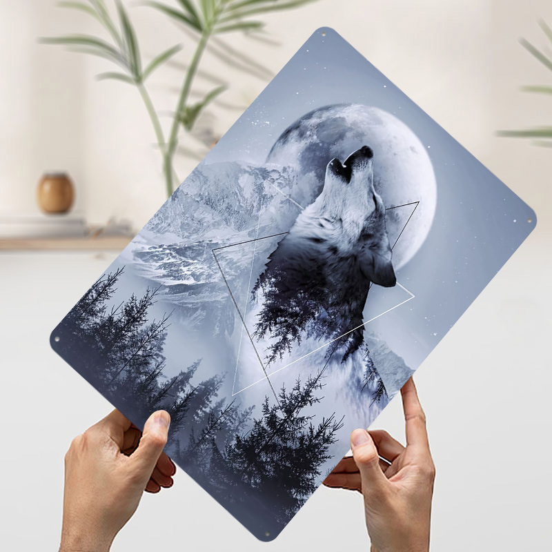 Affiche en métal 'Crie avec le - Desk Setup Poster avis et prix