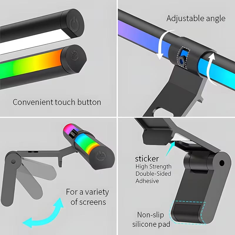 Barre lumineuse RGB pour monit - Desk Setup Light avis et prix