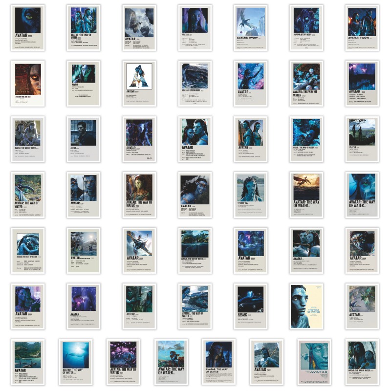 50 autocollants créatifs Avata - Desk Setup Poster avis et prix