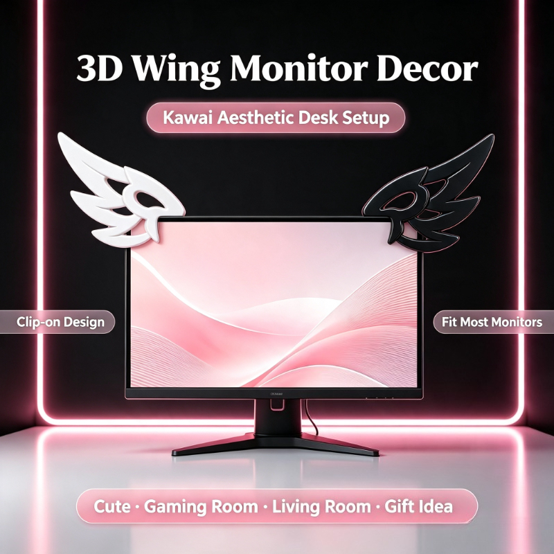Décoration d'écran d'ordinateu - Desk Setup Aesthetic avis et prix