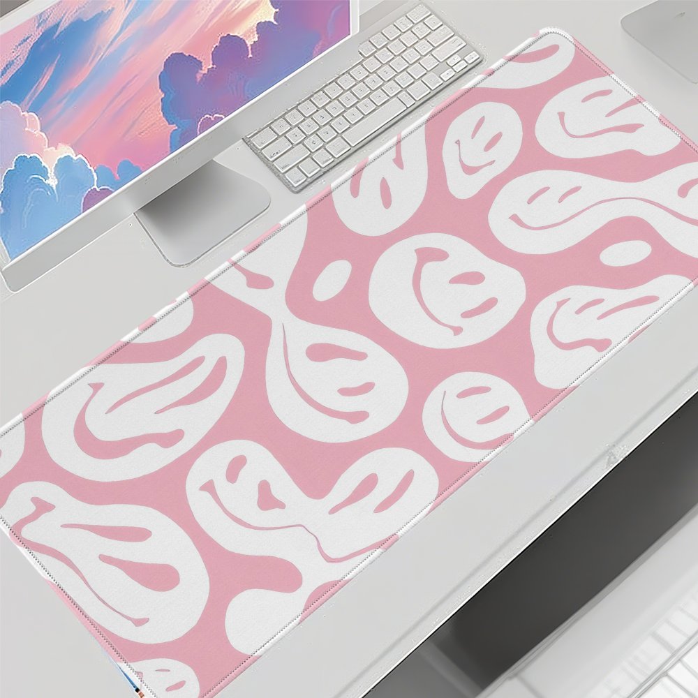 Grand tapis de bureau rose est - Desk Setup Aesthetic avis et prix