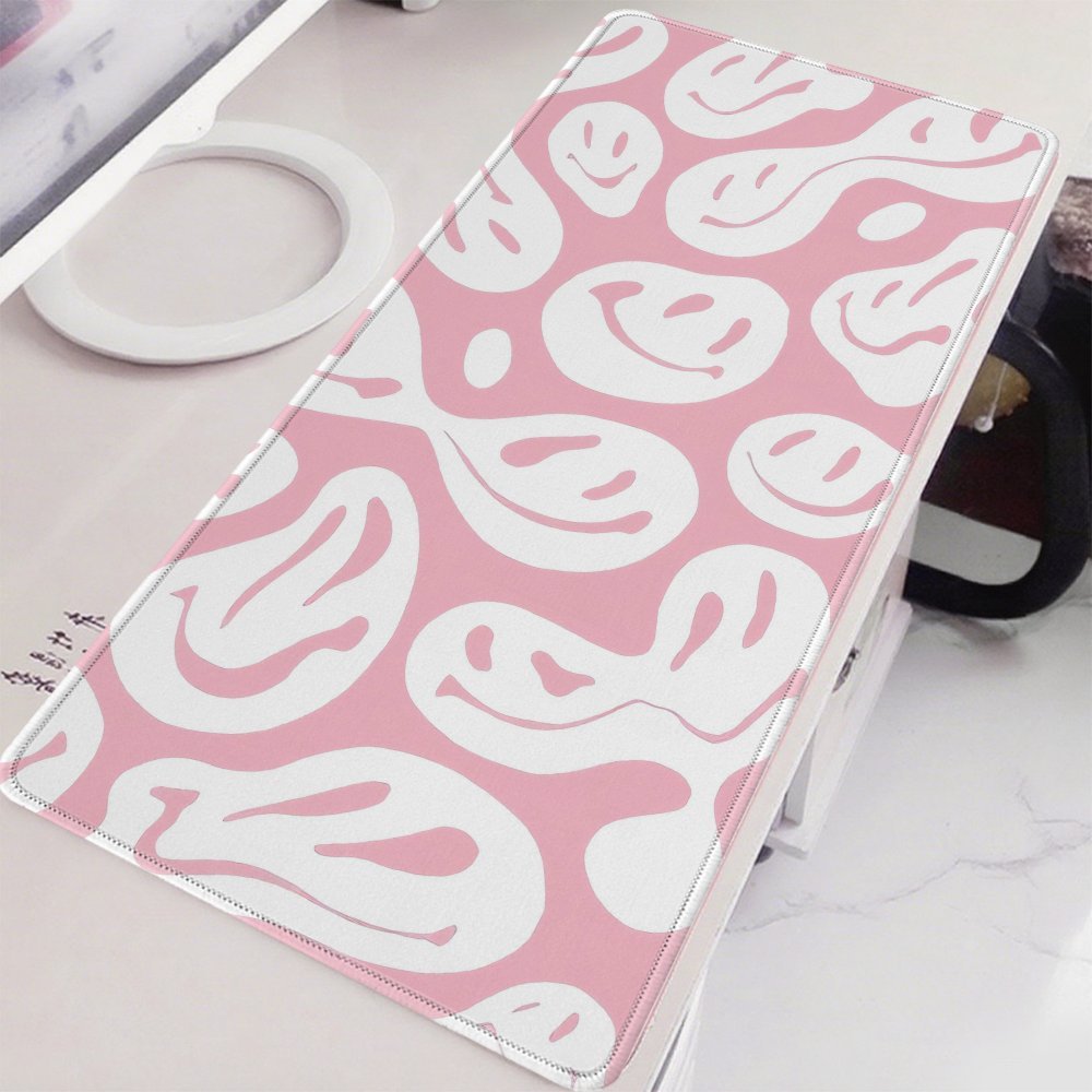 Grand tapis de bureau rose est - Desk Setup Aesthetic avis et prix