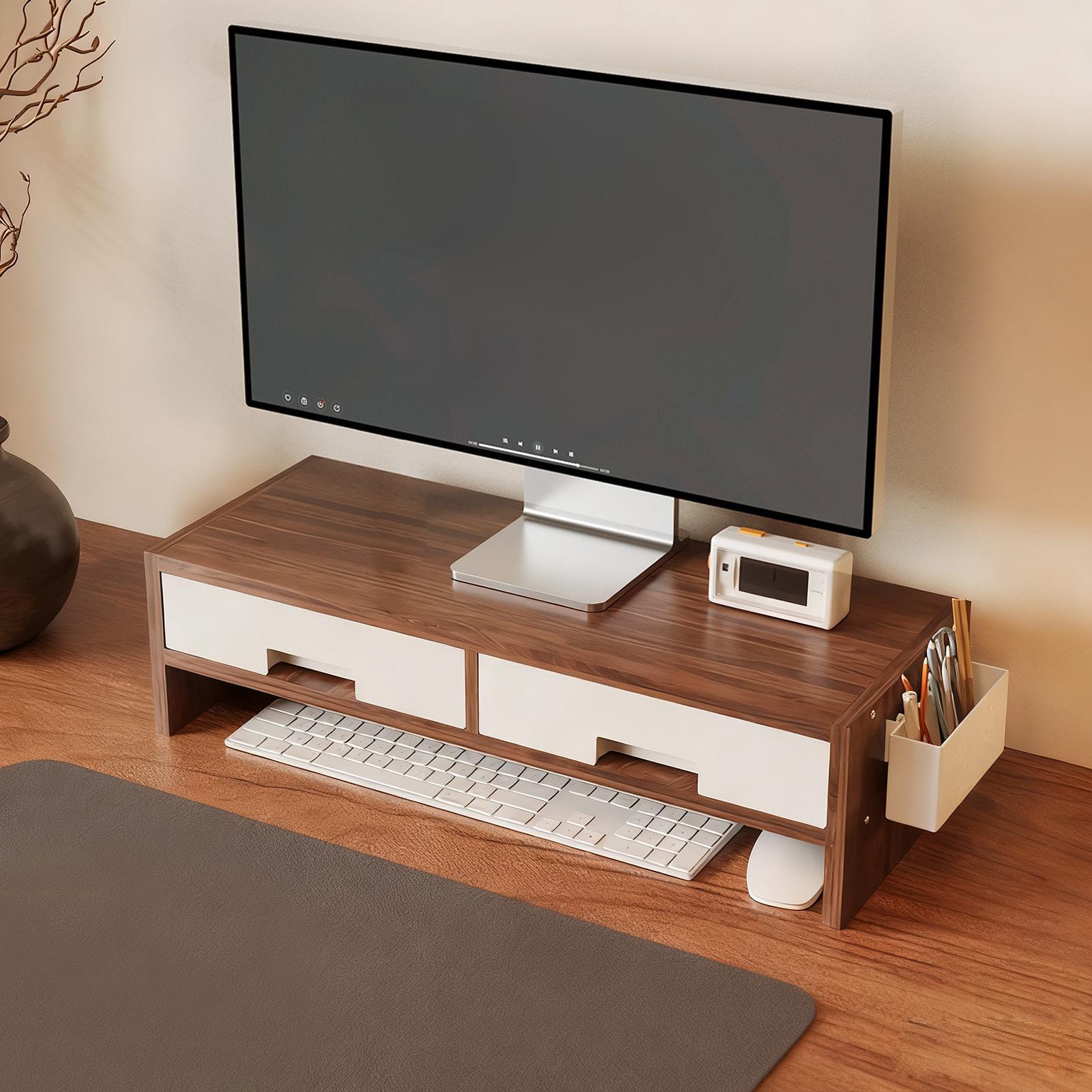 Support de moniteur de bureau, - Desk Drawer Unit avis et prix