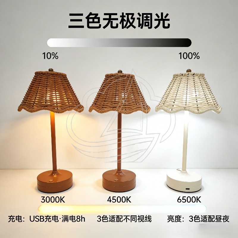 Lampe de table vintage en roti - Ambient Light Bar Usb avis et prix