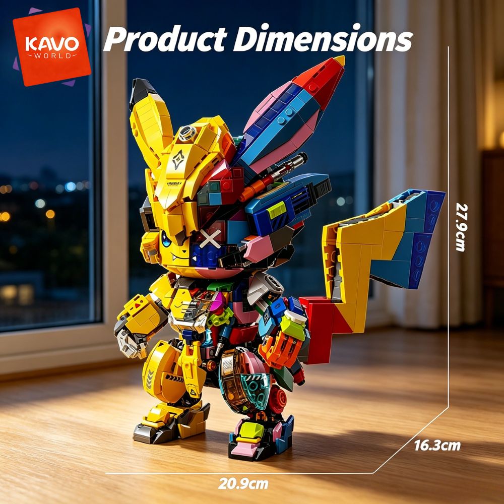 KAVOWORLD 1505PCS Kit de const - Desk Setup Dorm avis et prix