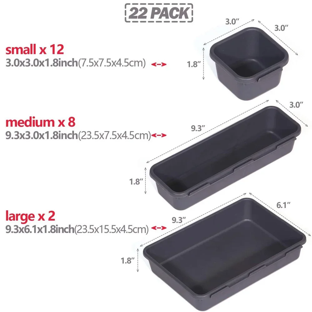 Organisateurs de tiroirs de bu - Desk Drawer Unit avis et prix