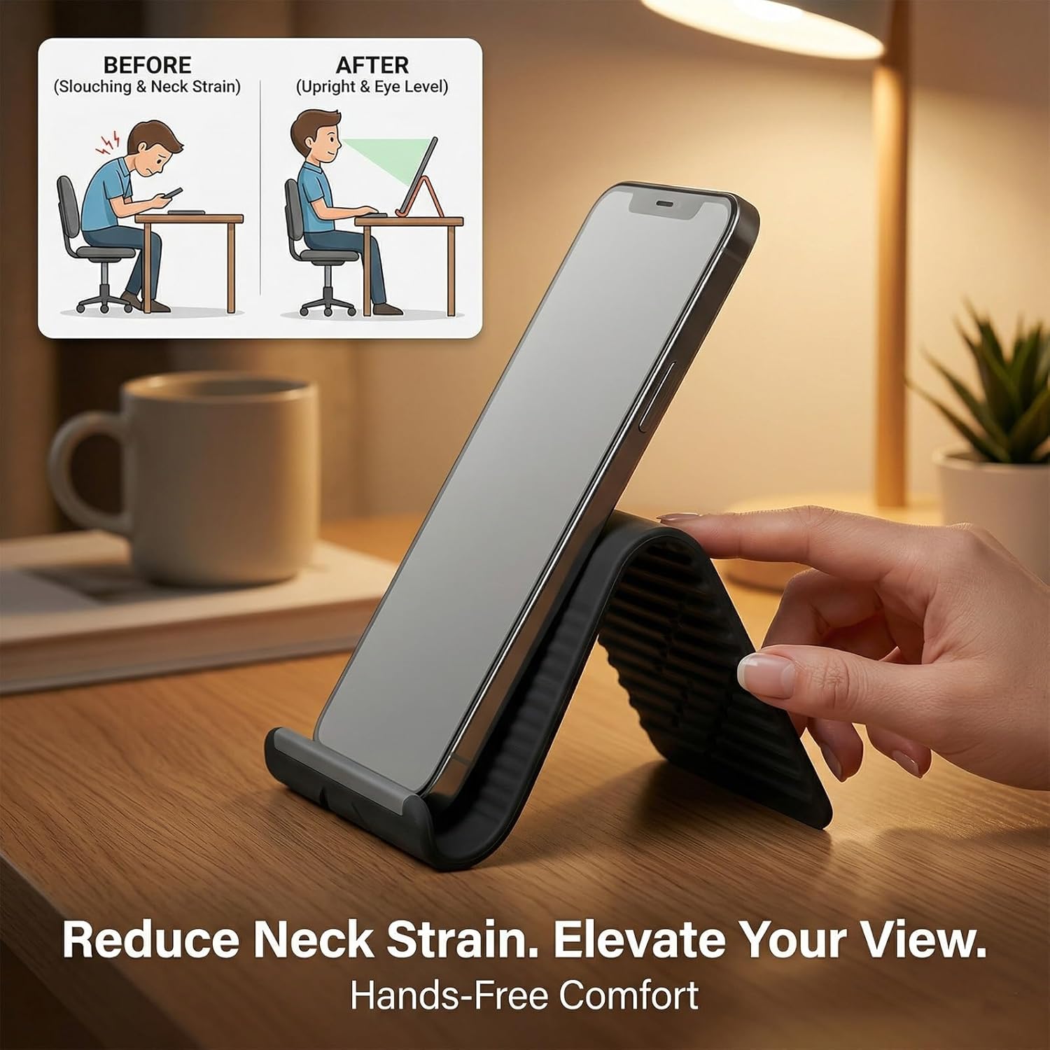 Support de téléphone portable  - Desk Setup Table avis et prix