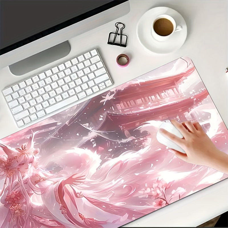 Tapis de bureau Anime Fox Girl - Desk Setup Aesthetic avis et prix
