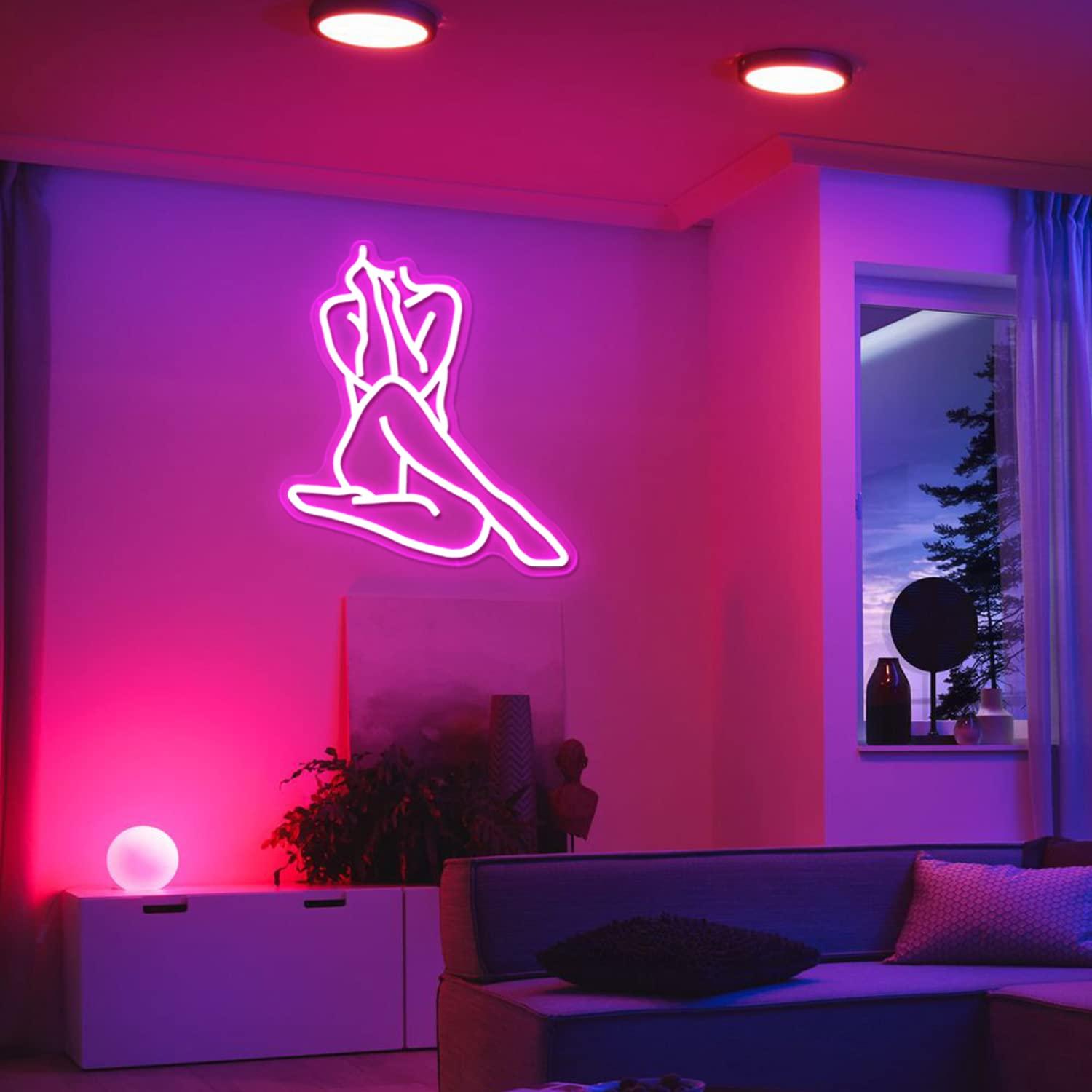Panneau lumineux néon 