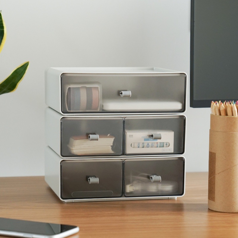 Boîte de rangement en plastiqu - Desk Drawer Unit avis et prix