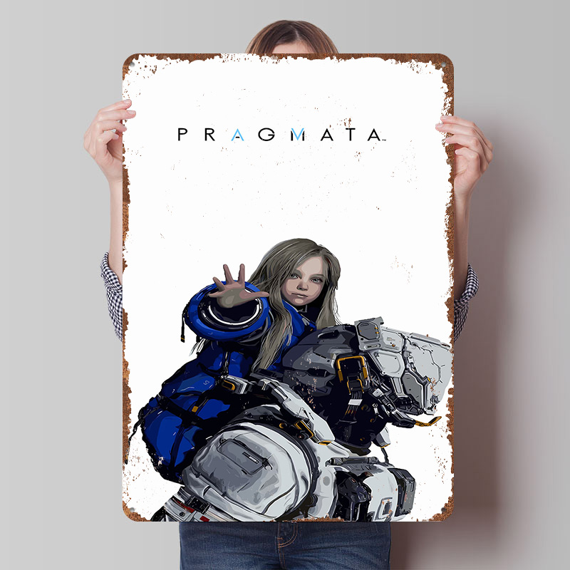 Affiche Métallique Personnage  - Desk Setup Poster avis et prix