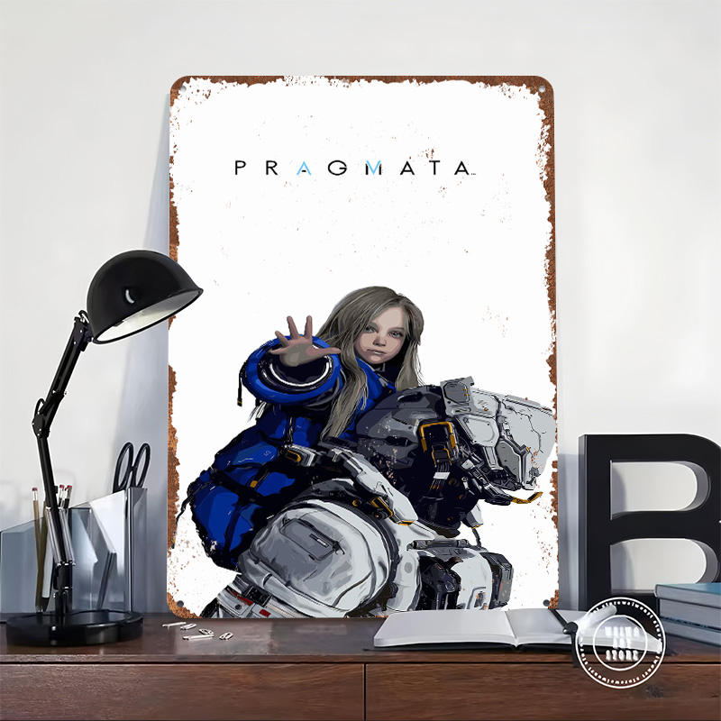 Affiche Métallique Personnage  - Desk Setup Poster avis et prix