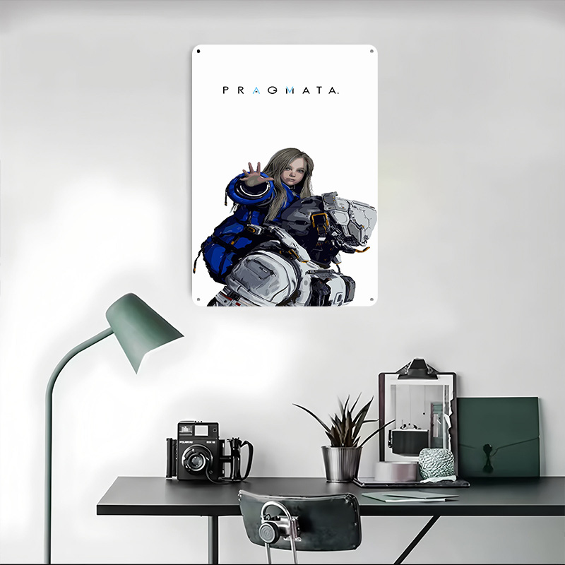 Affiche Métallique Personnage  - Desk Setup Poster avis et prix