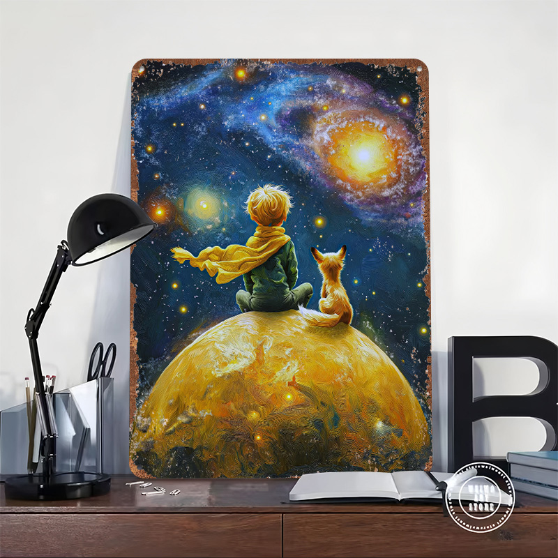 Affiche imprimée du petit Prin - Desk Setup Poster avis et prix