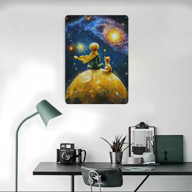 Affiche imprimée du petit Prin - Desk Setup Poster avis et prix