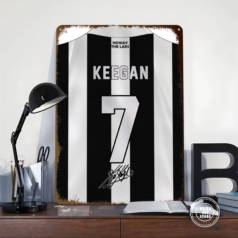 Kevin Keegan 7 Newcastle – aff - Desk Setup Poster avis et prix